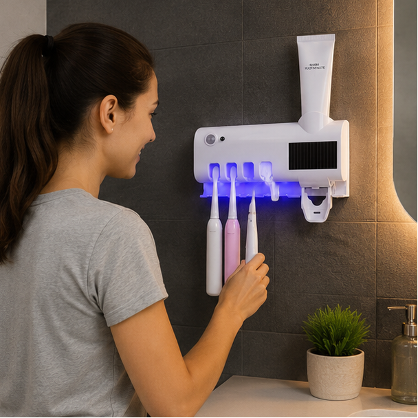 PureDent™ | Organizador Dental UV Inteligente