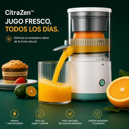 CitraZen™ | Exprimidor Inteligente de Jugos Naturales