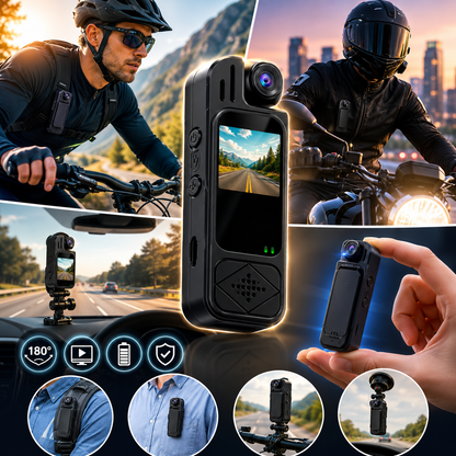 VisionGuard™ | Cámara de Seguridad Personal 180°