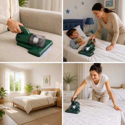 CleanNest™ | Aspiradora Antiácaros UV